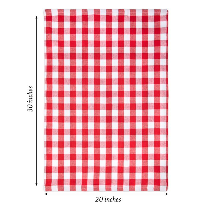 Arkwright Buffalo Plaid 6-Piece Kitchen Towels - 20x30