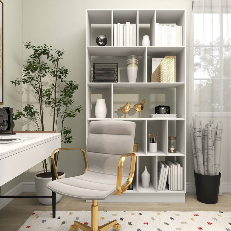 CosmoLiving by Cosmopolitan Gold or Gray Polystone Bird Decorative Sculpture with Origami Accents (Set of 2)