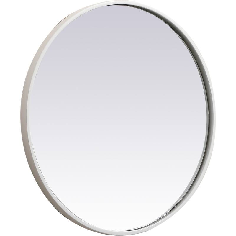 Elegant Lighting Eternity 21" Diameter Circular Beveled Metal Framed