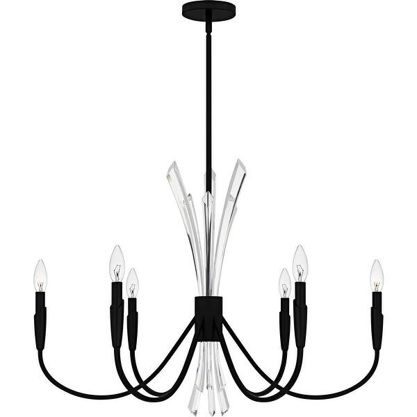 slide 2 of 6, Cecily Chandelier Black