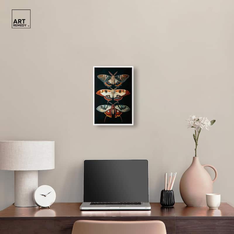 Void's Vivid Visitors Canvas by Art Remedy