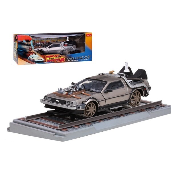back to the future diecast delorean 1 18
