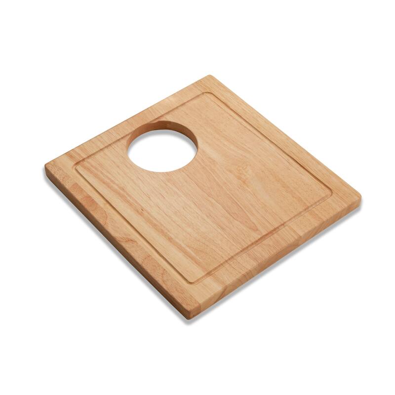 Houzer CB-4400 17-9/16" x 15-1/4" Rubberwood Cutting Board