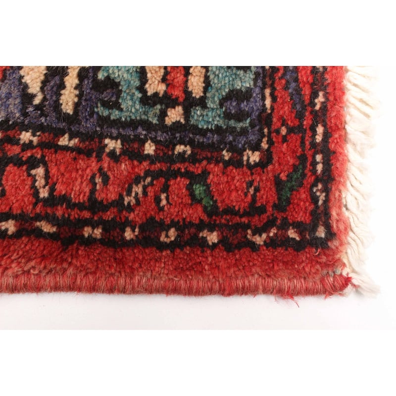 ECARPETGALLERY Hand-knotted Andelz Red Wool Rug - 4'7 x 7'2