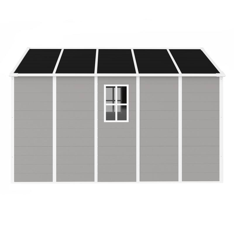 8×10ft High-Quality Resin Storage Shed, Durable, Spacious and Weatherproof
