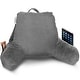 preview thumbnail 86 of 143, Nestl Memory Foam Reading Pillow with Backrest, Arms and Pockets Small - Charcoal Stone Gray