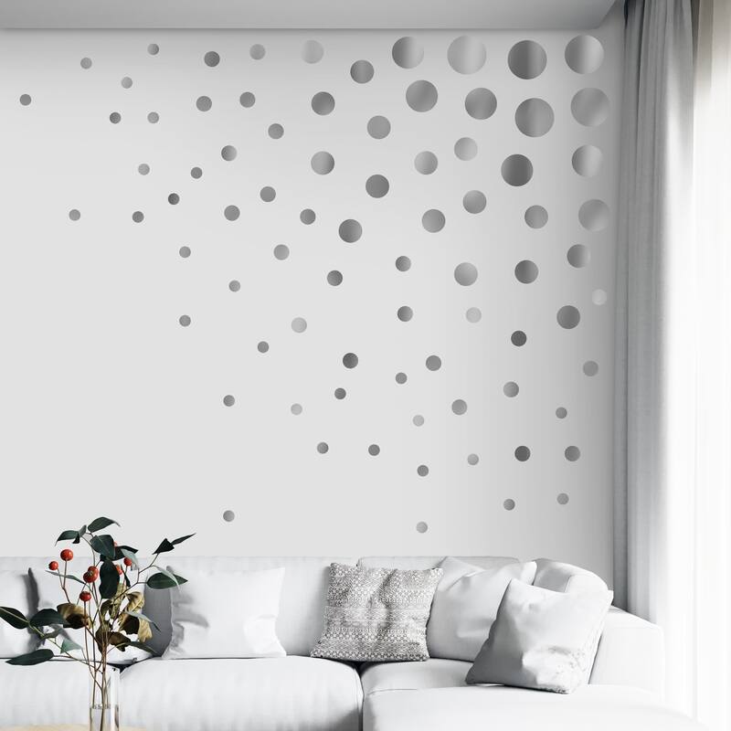 Walplus Polka Dots Wall Sticker Big Wall Home Decoration Nursery Decor