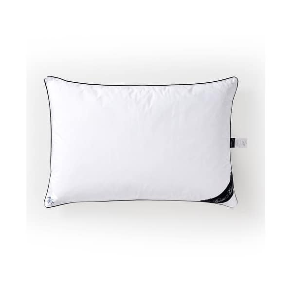 Brooks Brothers Goose Down / Feather Pillow - White