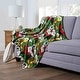 preview thumbnail 42 of 63, Warner Brothers Looney Tunes Christmas Silk Touch Throw Blanket