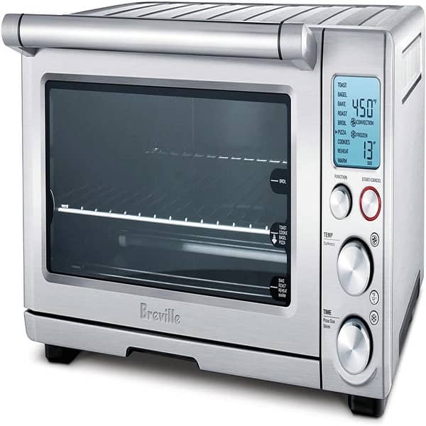 Shop Breville Bov800xl Smart Oven 1800 Watt Convection Toaster Oven Black Overstock 31483437