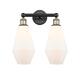 Option Cased Matte White / Black Antique Brass