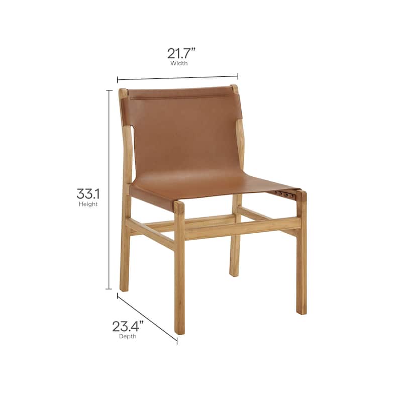 Orín Leather Dining Side Chair