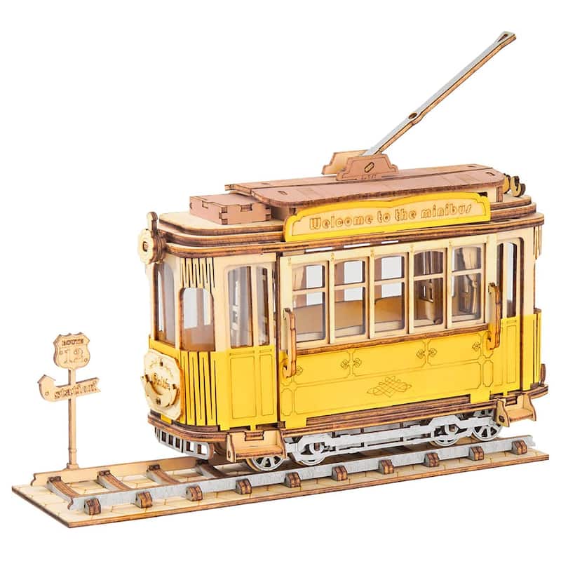 DIY 3D Puzzle - Tramcar - 145pcs