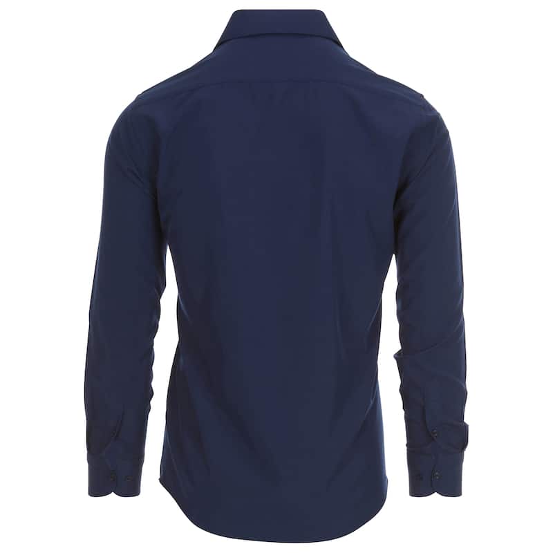Nautica Men's Wrinkle-Resistant Performance Dress Shirt - Slim Fit