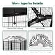 preview thumbnail 4 of 8, GARPROVM Heavy Duty Large Outdoor Dog Kennel Pet Playpen, 8.2 x 4 x 5.4 Ft