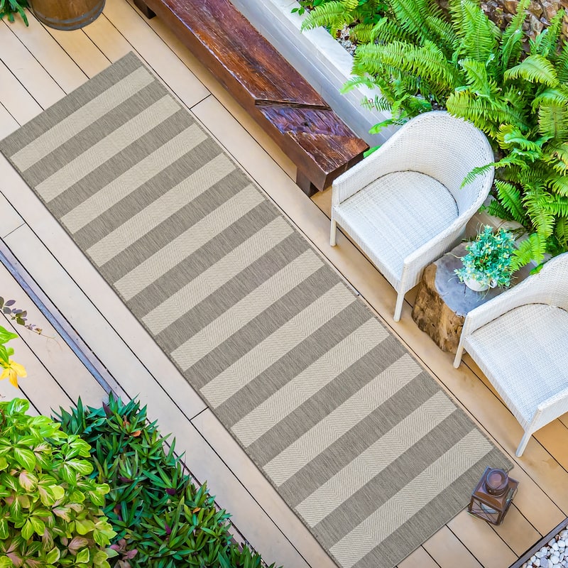 Couristan Afuera Yacht Club Indoor Outdoor Area Rug