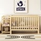 preview thumbnail 3 of 37, Convertible Crib/Full Size Bed with Changing Table