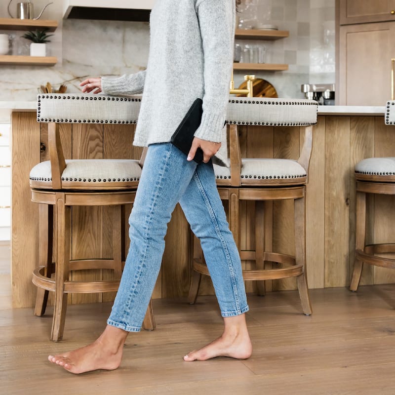 Maven Lane Alexander Swivel Kitchen Stool