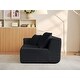 preview thumbnail 15 of 46, GDFStudio - 104" Cloud Modern Innovative Chenille Modular Sofa with L-Shape Chaise and Deep Seat