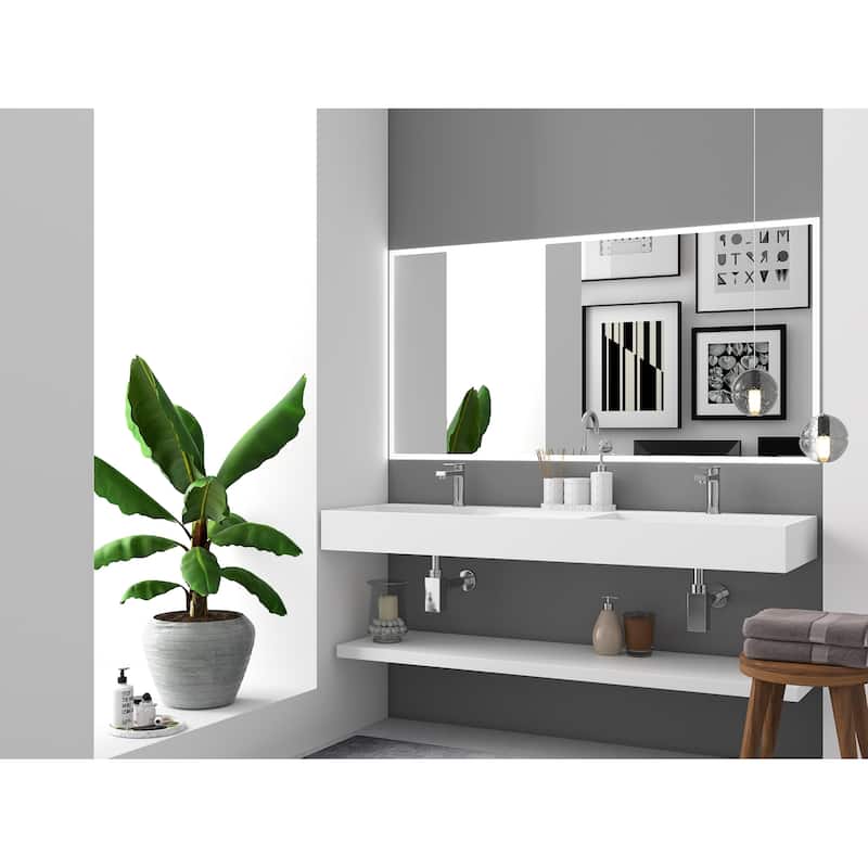 Juniper Stone Solid Surface Wall-mounted Vessel Sink