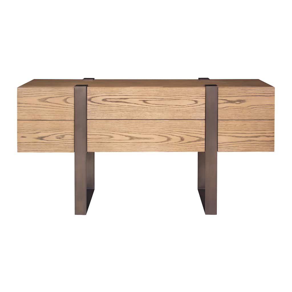 SAFAVIEH Couture Kyoga Storage Sideboard for TVs up to 65", Fully Assembled - 60"W x 19"D x 32"H