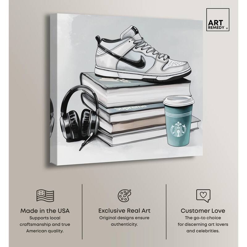 The Absolute Essentials Canvas by Art Remedy, Gallery Wrapped
