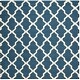 preview thumbnail 70 of 200, SAFAVIEH Handmade Cambridge Luisa Moroccan Trellis Wool Rug 8' Square - Navy Blue/Ivory - Square