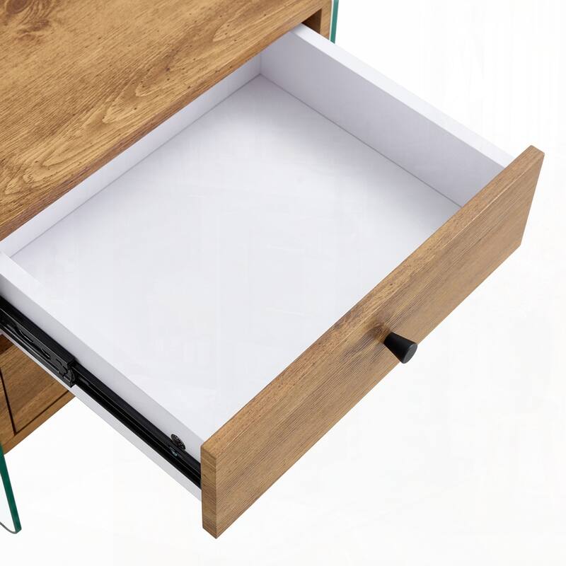 Bedside table with drawers