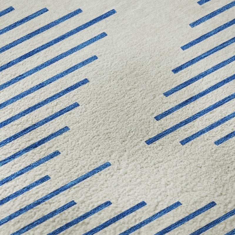 Premium Washable Super Soft Global Stripes Mayfield Rug