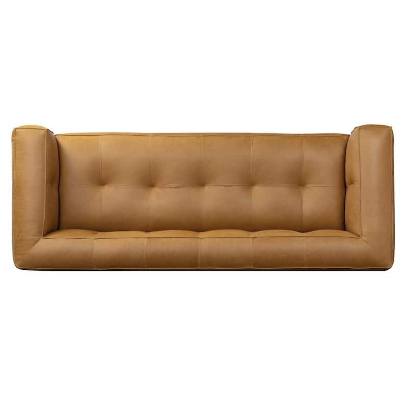 Poly & Bark Capa 92" Sofa - Full Grain Genuine Italian Leather