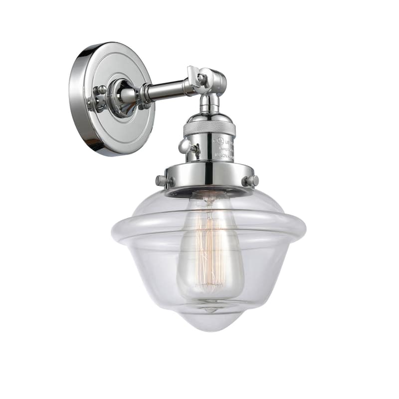 Innovations Lighting Small Oxford Single Light 12" Tall Bathroom