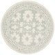 preview thumbnail 14 of 23, SAFAVIEH Handmade Bella Viva Modern Floral Wool Rug 5' Round - Grey/Ivory - Round
