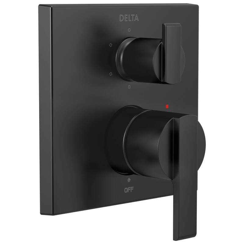 Delta Ara 14 Series Pressure Balanced Valve Trim with Integrated 6 - Matte Black