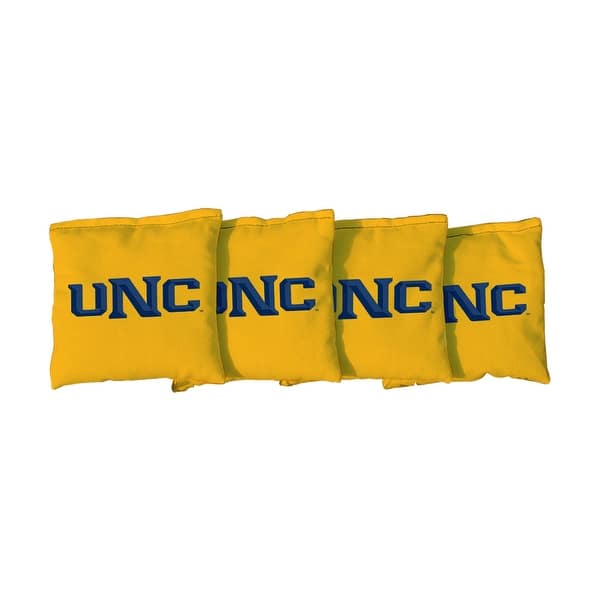 slide 2 of 3, University of Northern Colorado Bears Yellow Cornhole Bags All-Weather Resin Filled