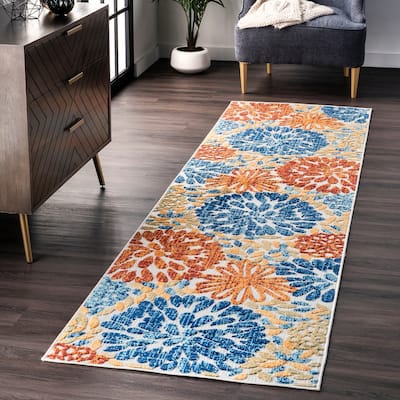 Nuloom Ronda Bold Floral Indoor/Outdoor Area Rug