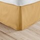 preview thumbnail 17 of 19, Becky Cameron Pleated 14-inch Drop Bed Skirt California King - Gold