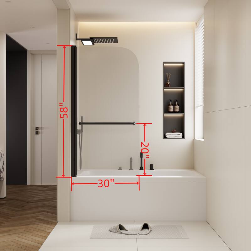 Rise and down rotation shaft door Shower Doors