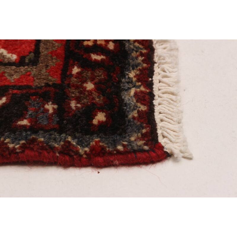 ECARPETGALLERY Hand-knotted Anadol Red Wool Rug - 3'5 x 9'7