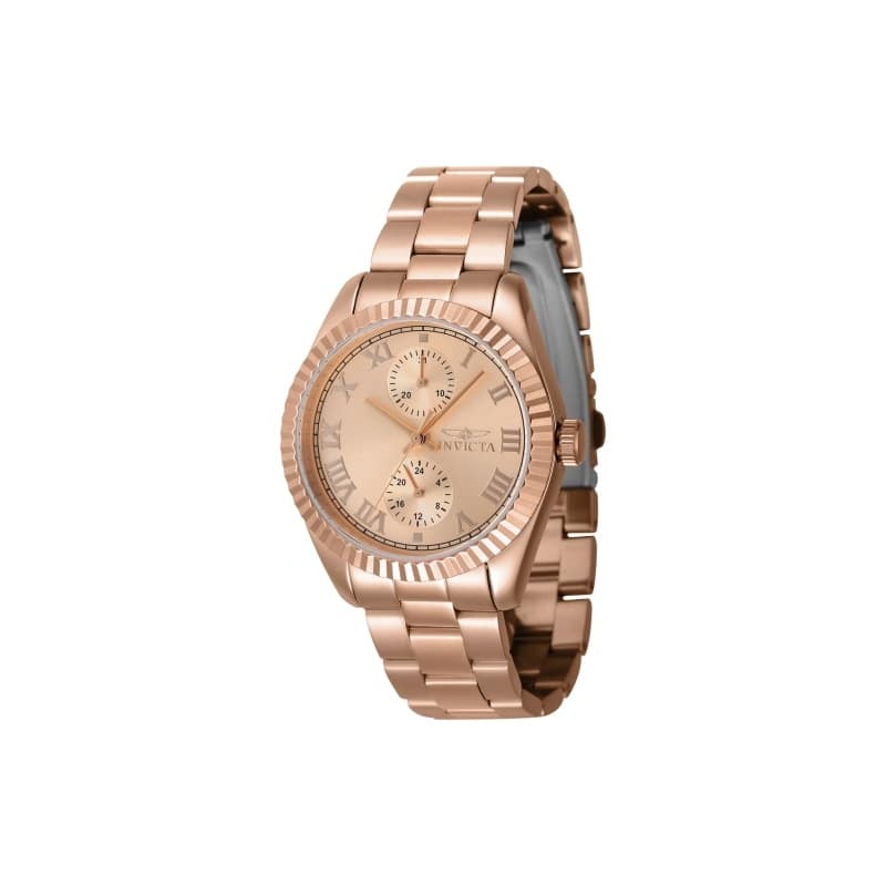 Invicta Women's 47447 Specialty Quartz Multifunction Rose Gold Dial Watch - Rose Gold