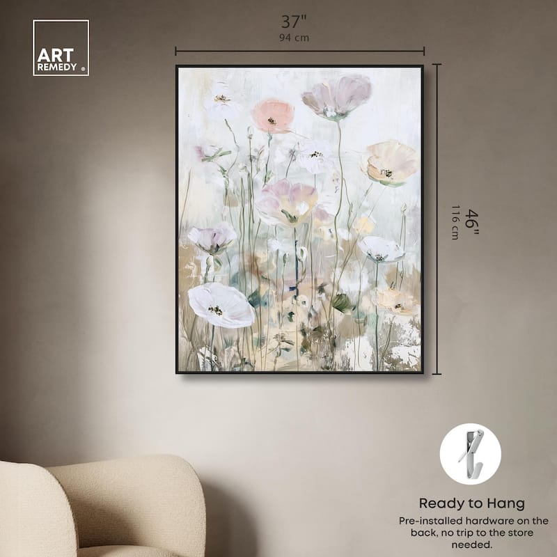 Flourishing Light Canvas by Art Remedy