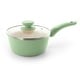 preview thumbnail 5 of 3, Gibson Home Plaza Cafe 7Pc Essential Core Aluminum Cookware Set Mint