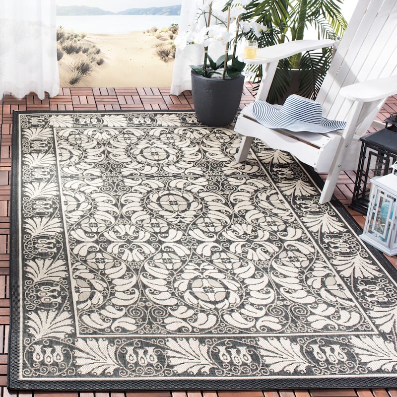SAFAVIEH Courtyard Nada Indoor/ Outdoor Waterproof Patio Backyard Rug