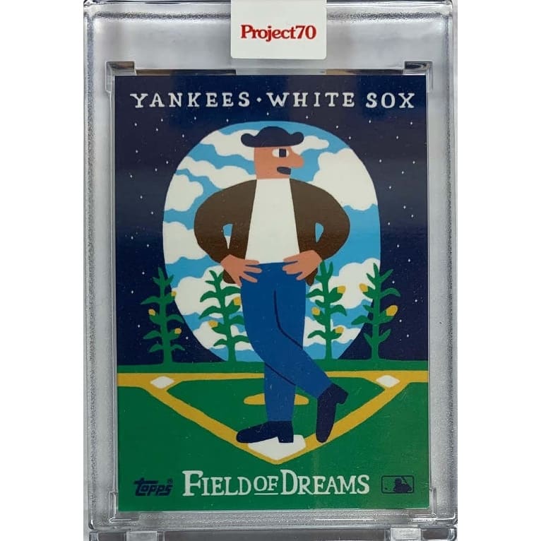 Field of Dreams Kevin Costner 2021 Topps Project 70 Keith Shore Baseball Card - 8'6" x 11'6"