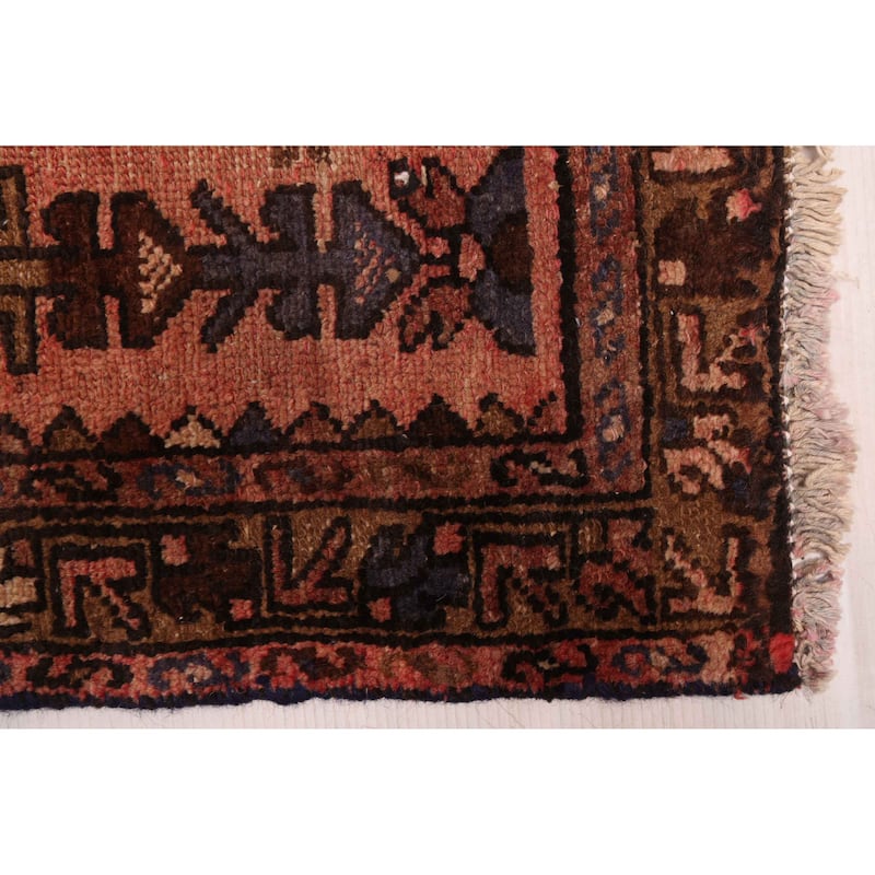 ECARPETGALLERY Hand-knotted Anadol Vintage Black Wool Rug - 2'11 x 5'9