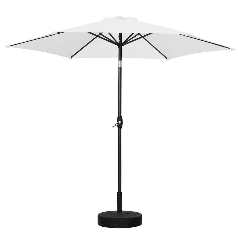 Ainfox 9ft Outdoor Patio Umbrella Without Base for Garden, Patio, Swimming Pool