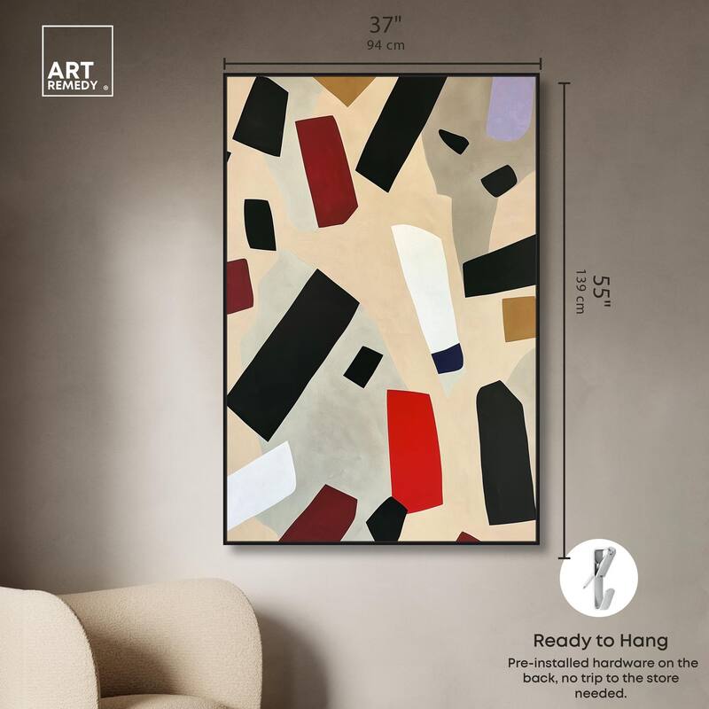 Mindscape Mosaic III Canvas by Art Remedy