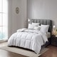 preview thumbnail 1 of 2, Martha Stewart Tencel White Goose Feather and Down Fiber Comforter Full - Queen