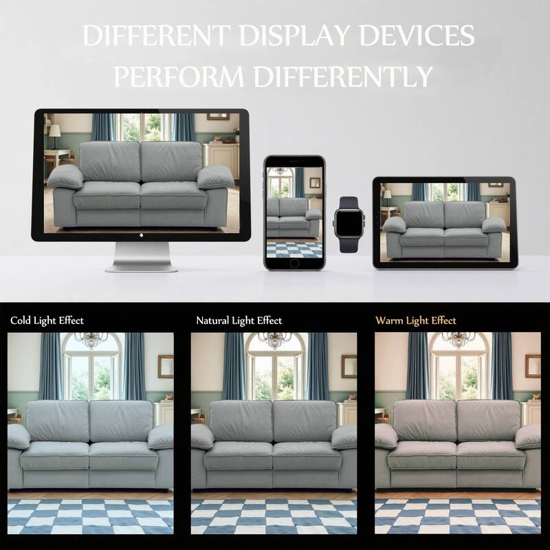 79" Loveseat Sofa Couch with Under-Seat Storage, Elegant 2-Seater Settee with Pillow Top Armrests for Living Room