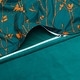preview thumbnail 4 of 3, Chanasya Teal Reversible Microfiber Velvet Leaves Foliage 5-Piece Duvet Cover Set