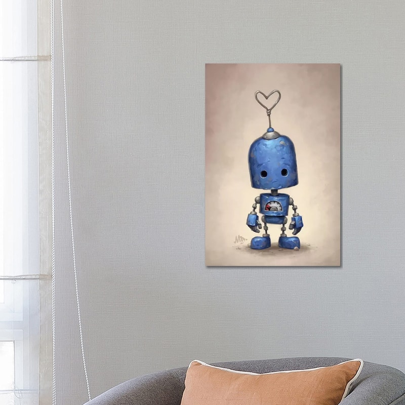 iCanvas "Blue" by Matt Dixon Canvas Print - 26x18x1.5